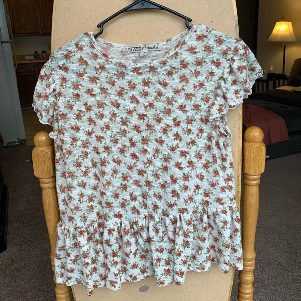 Floral tee